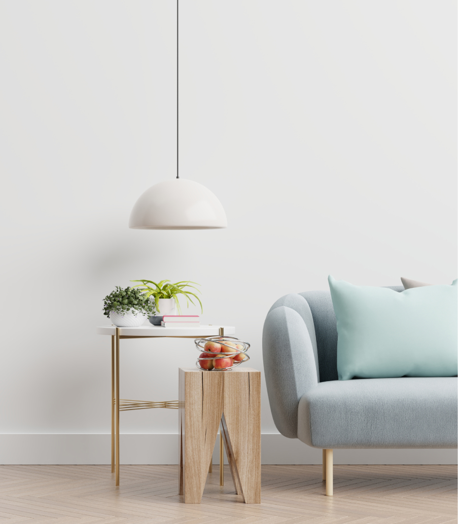 Salon dekorasyonu örneği